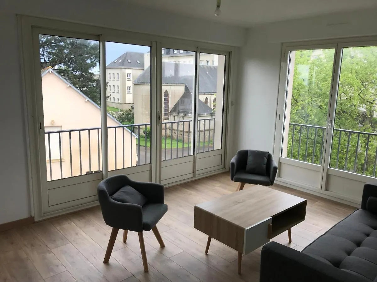 Chic T3 Neuf Calme Proche Centre-Ville Et Plages 로리앙 0*,  프랑스